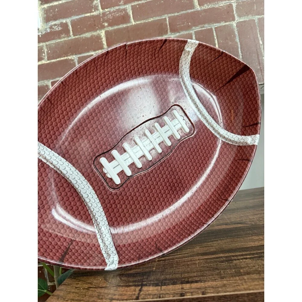 Large football kitchen platter